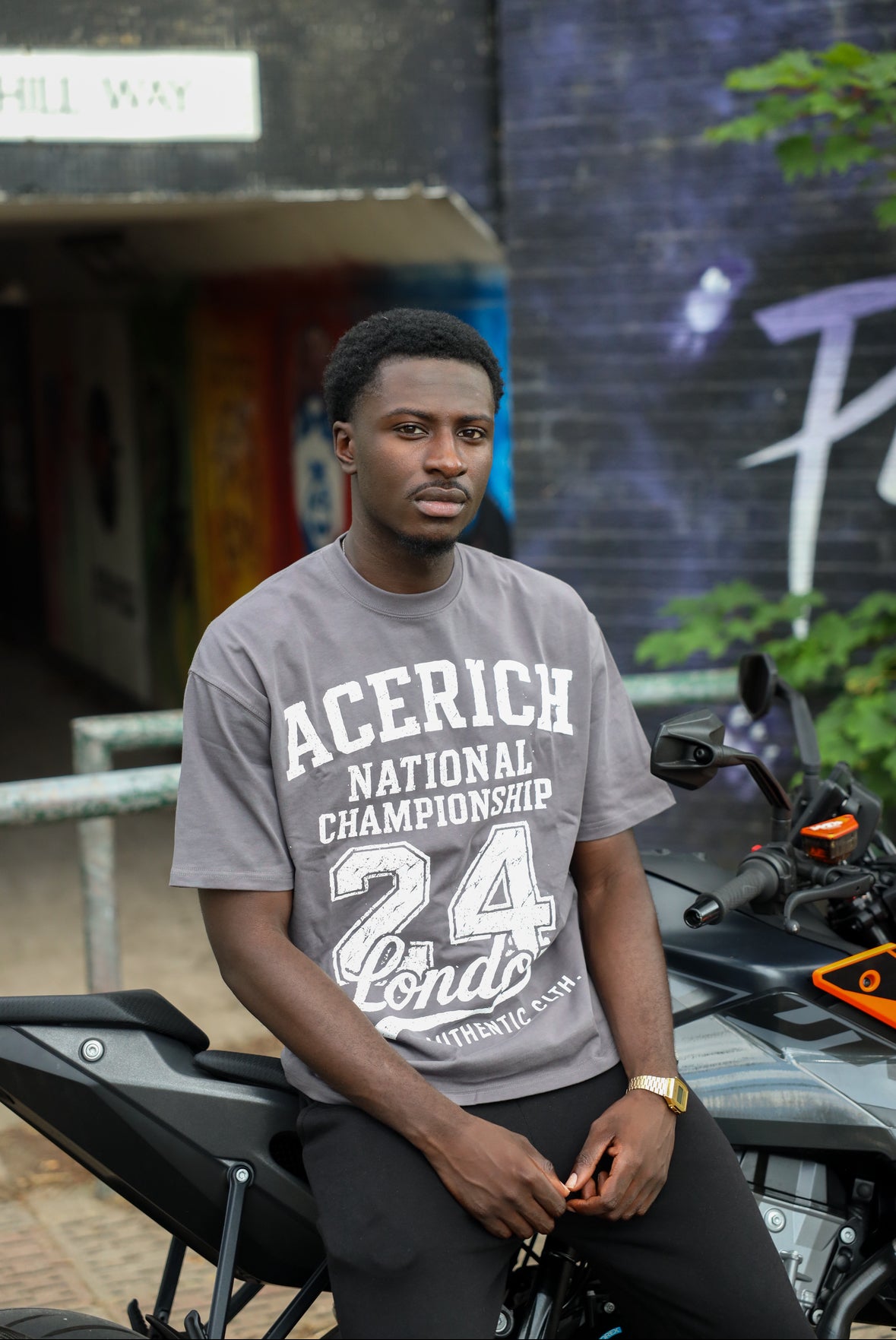 GREY ACE RICH CHAMP TOP